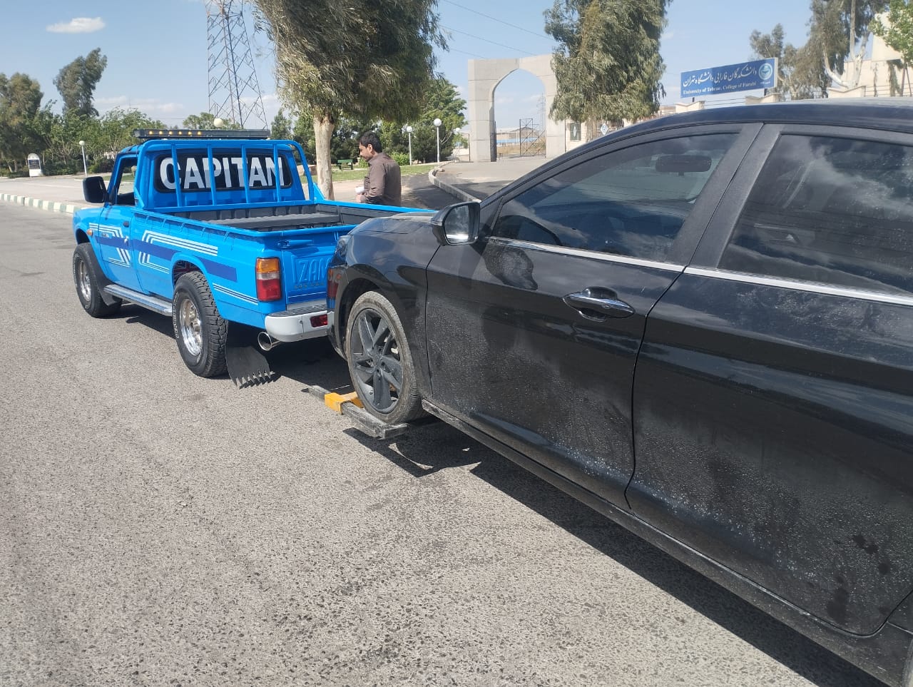 امدادخودرو پارسیان در زنجان